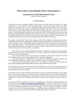 Observations and modeling of flare chromospheres