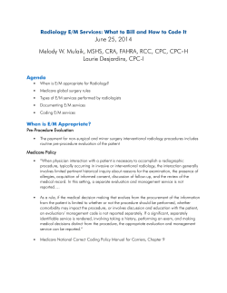 June 25, 2014 Melody W. Mulaik, MSHS, CRA