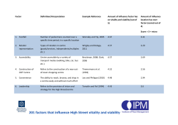 Factor Definition/Interpretation Example Reference Amount of