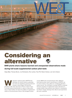 Considering an Alternative