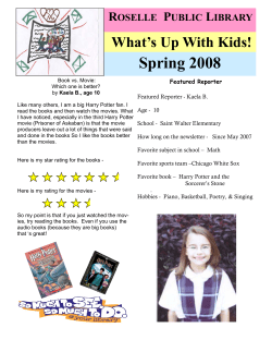 Spring - Roselle Public Library