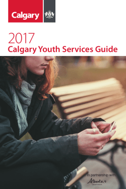 Calgary Youth Services Guide