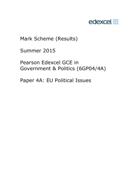 Mark Scheme - Revision World