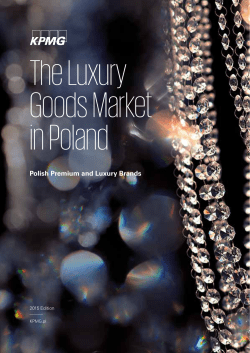 The Luxury Goods Market in Poland