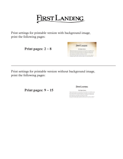 Cape Henry - First Landing the Movie