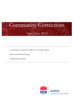 Community Corrections