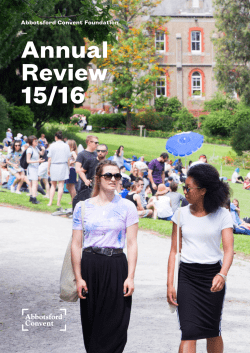 Annual Review 15/16 - Abbotsford Convent