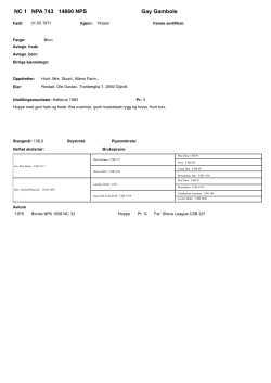 Gay Gambole NC 1 NPA 743 14860 NPS