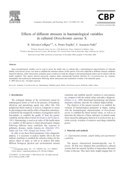Comparative Biochemistry and Physiology