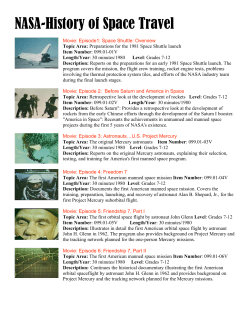 Descriptions of each movie
