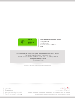 Redalyc.Two Special Organelles found in