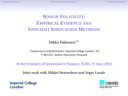 Rough Volatility: Empirical Evidence and Efficient Simulation Methods