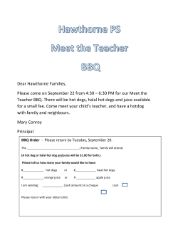 6:30 PM for our Meet the Teacher BBQ. There will be hot dogs