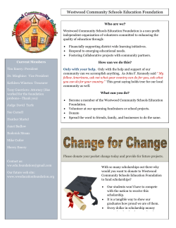 Westwood Community Schools Education Foundation