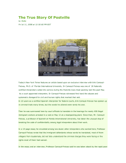 The True Story Of Postville