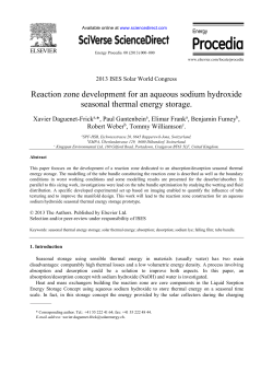 Reaction zone development for an aqueous sodium hydroxide