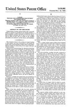 Process and composition for etching of copper metal