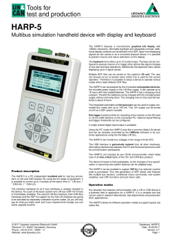 HARP-5 - Lipowsky Industrie