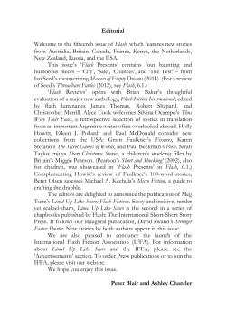 Editorial and Contents