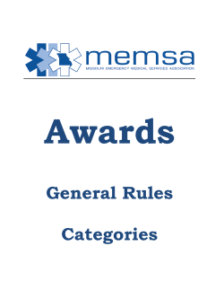 the award rules and categories here