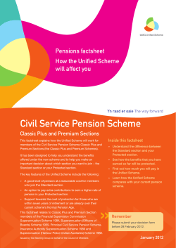 Civil Service Pension Scheme