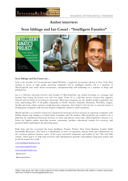 Intelligent Fanatics