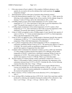 Lecture 4 - Practice Exam