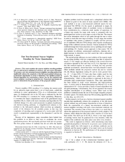 Fast Tree-Structured Nearest Neighbor Encoding for Vector