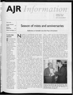 Nov - The Association of Jewish Refugees