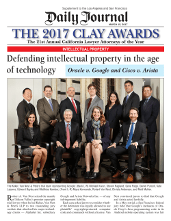 California Lawyer of the Year