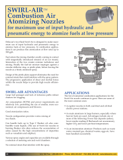 Swirl-Air nozzle