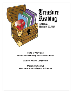 State of Maryland International Reading Association