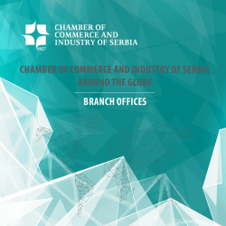 chamber of commerce and industry of serbia around the globe