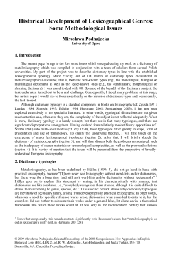 complete paper - Cascadilla Proceedings Project