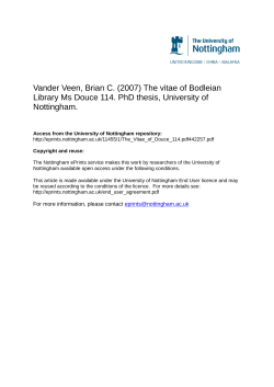 - Nottingham ePrints