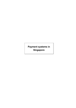 Payment systems in Singapore - Bank for International Settlements