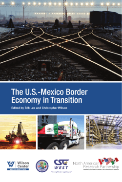 The US-Mexico Border Economy in Transition