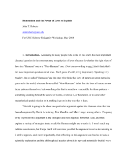 Humean Laws and the Power to Explain