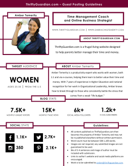 Guest posting opportunities