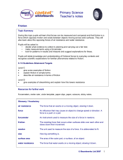 Primary Science Teacher`s notes