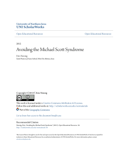 Avoiding the Michael Scott Syndrome