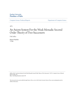 An Axiom System For the Weak Monadic Second