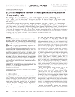 STAR: An Integrated Solution to Management and Visualization of