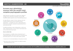 emotive segmentation - uk