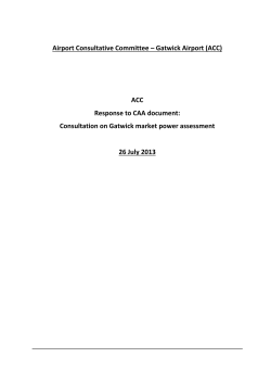 Gatwick Airport Limited (GAL)