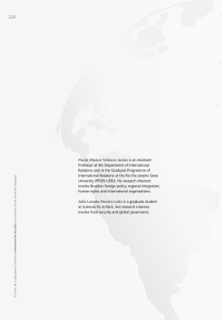 Paulo Afonso Velasco Junior is an Assistant Professor at the