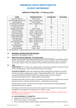 February - Hardwicke House Group Practice