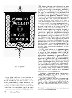 Samuel Yellin, metalworker / Jean Spraker.