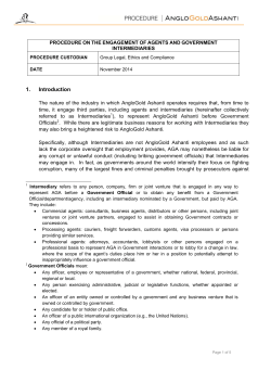 1. Introduction - AngloGold Ashanti