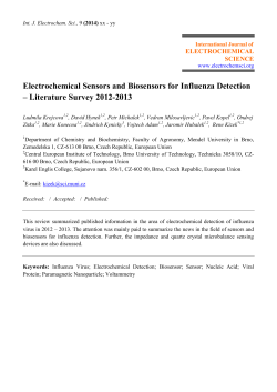 Electrochemical Sensors and Biosensors for